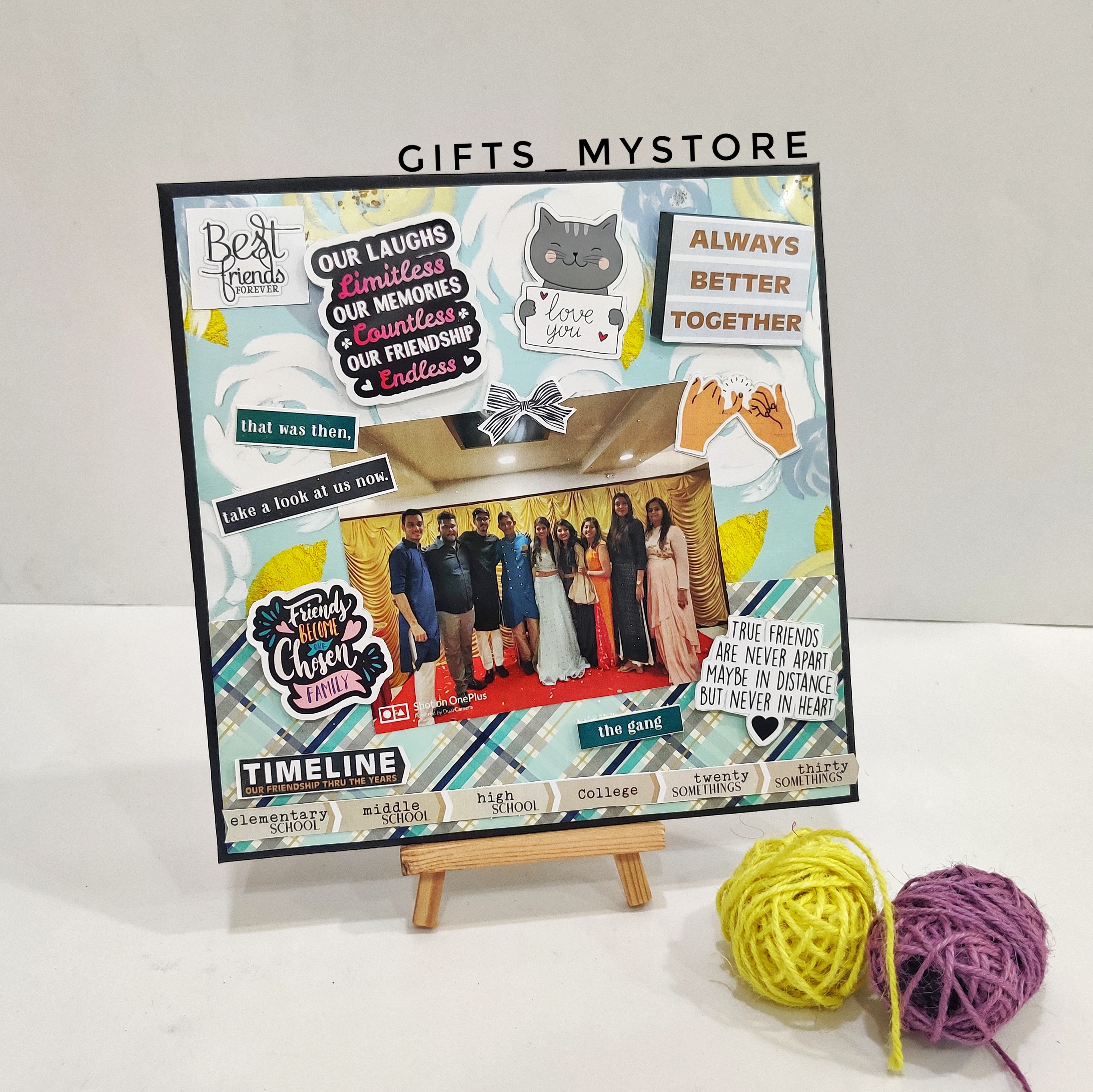 FRIENSHIP THEME PHOTO STAND